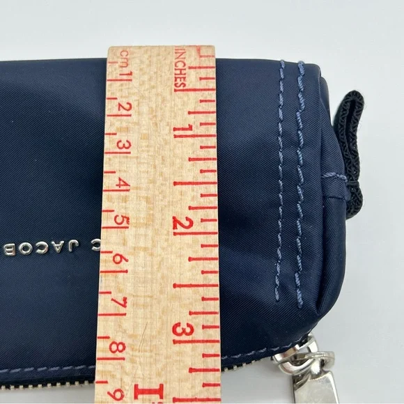 MARC JACOBS Navy Blue Nylon Cosmetic Case PouchNWOT